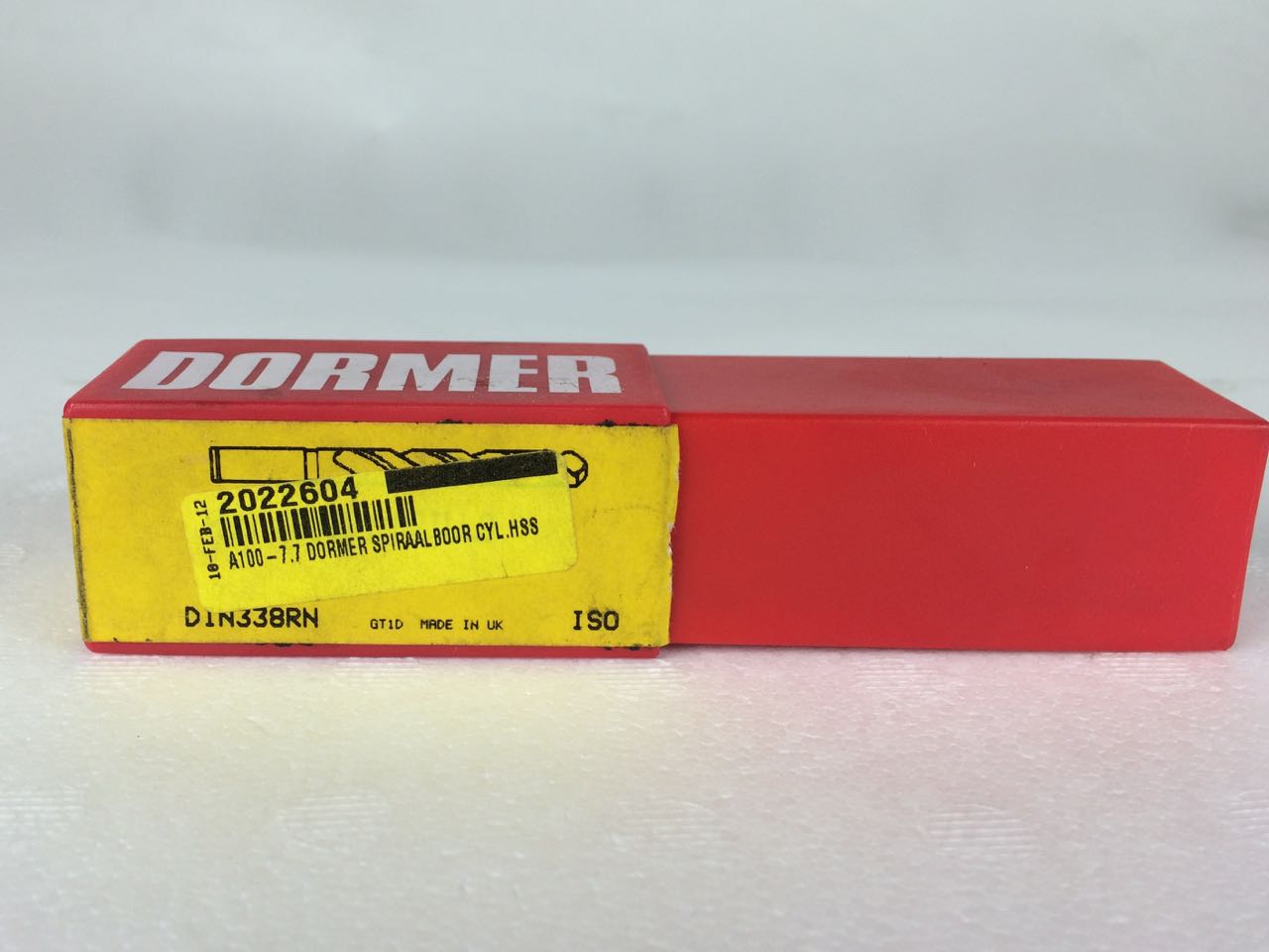 Dormer - A100 HSS Jobber Drill Bit 5/16" OL: 117mm WL: 75mm