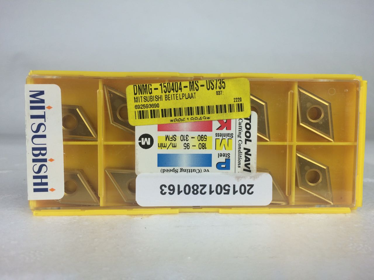 Mitsubishi Carbide DNMG150404MS US735 DNMG431MS Inserts