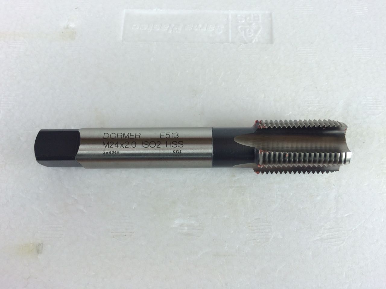 Dormer E513 M24 X 2.0 NO 3 BOT HSS Metric Fine Straight Flute Tap