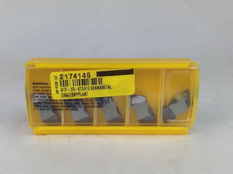 Kennametal 1796105 NTP3R KC5010 Inserts (5 Pieces)