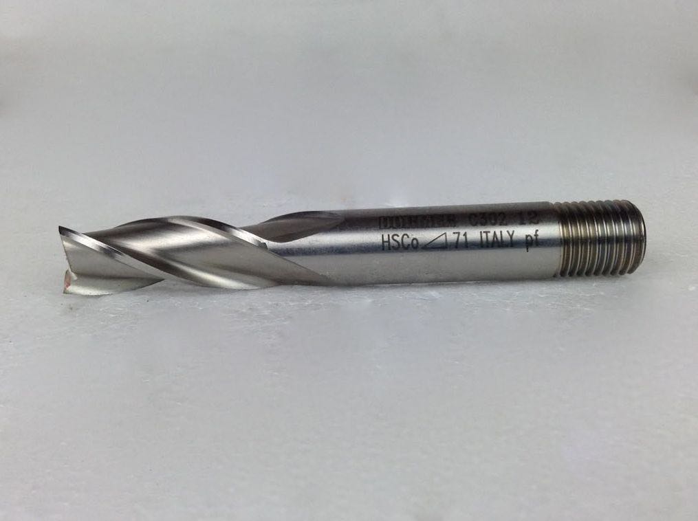 Dormer C302 12mm Slot Drill HSCo ISO1641 (2 Pieces)