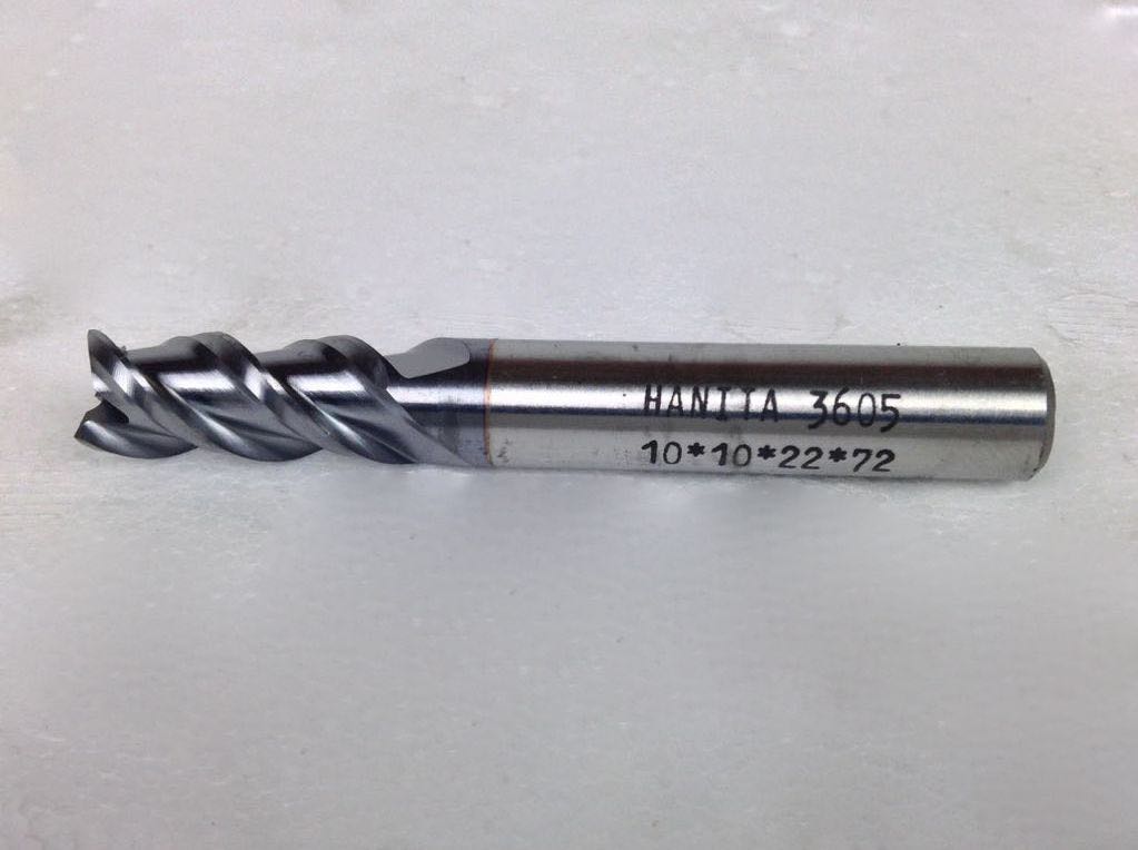 Hanita 10mm HSSE Multi Flute End Mill 33.363.1000