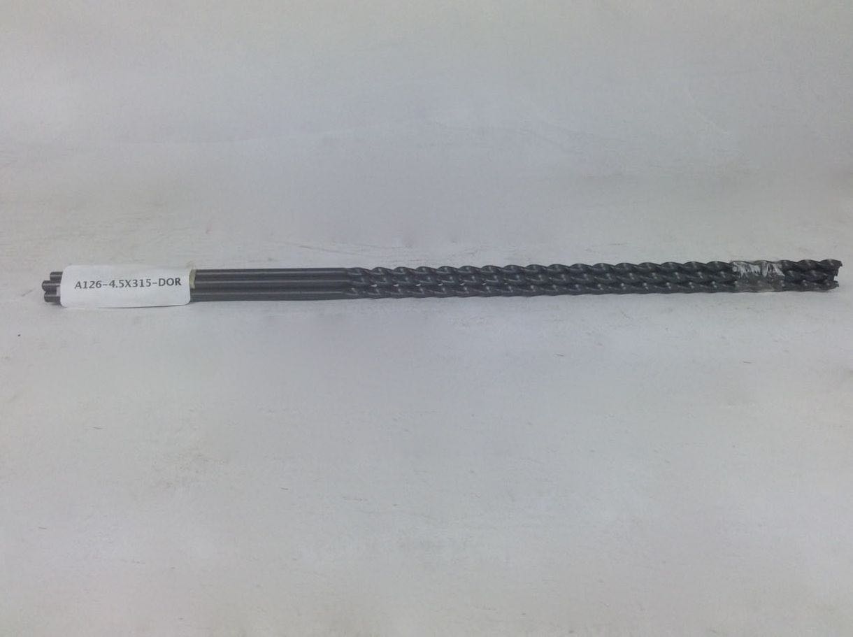 Dormer A126 4.5mm x 315mm HSS Extra Length Drill (5 Pieces)