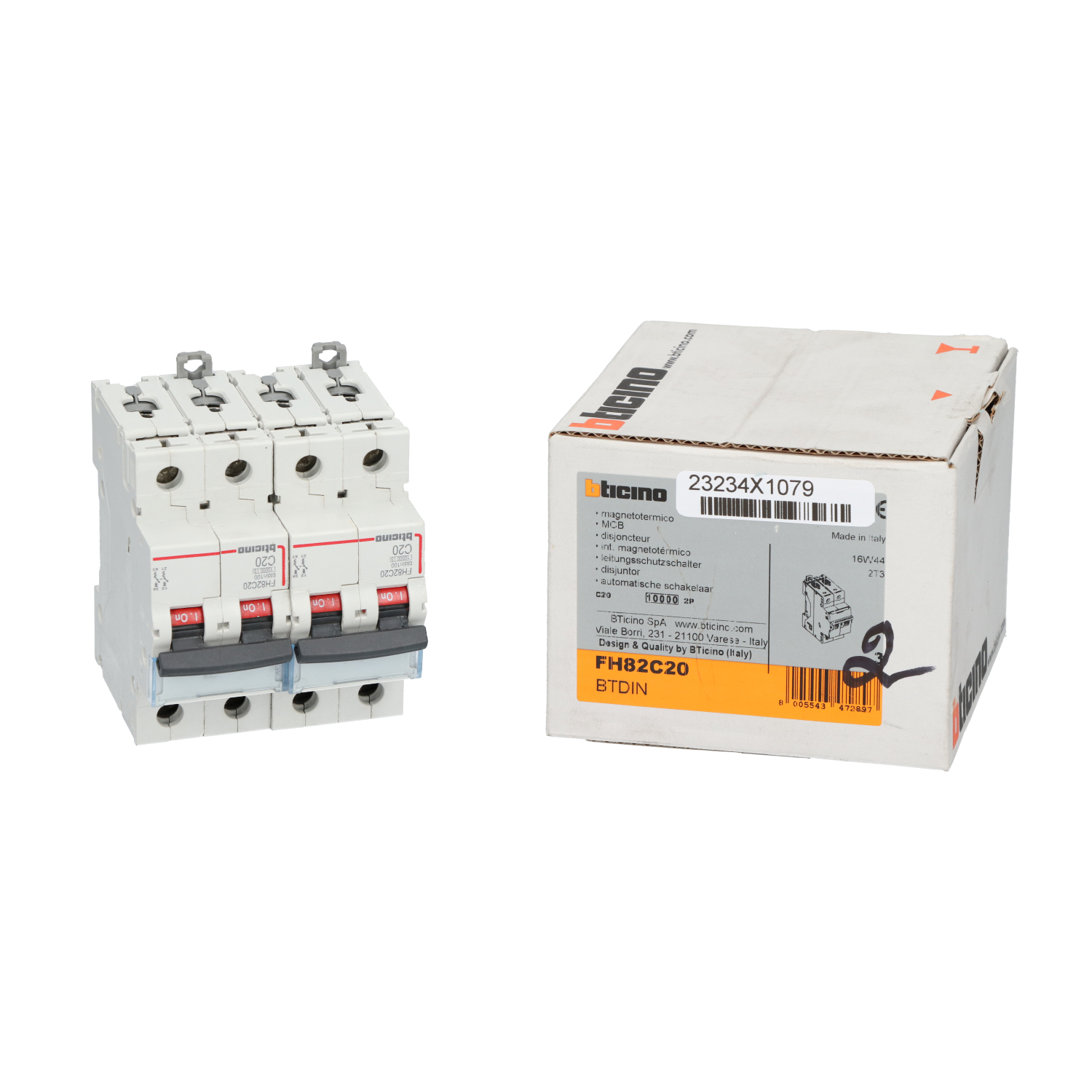 BTicino SFC820C16 Interruttore Magnetotermico - 2P, 4500A, 440V - Foto 11