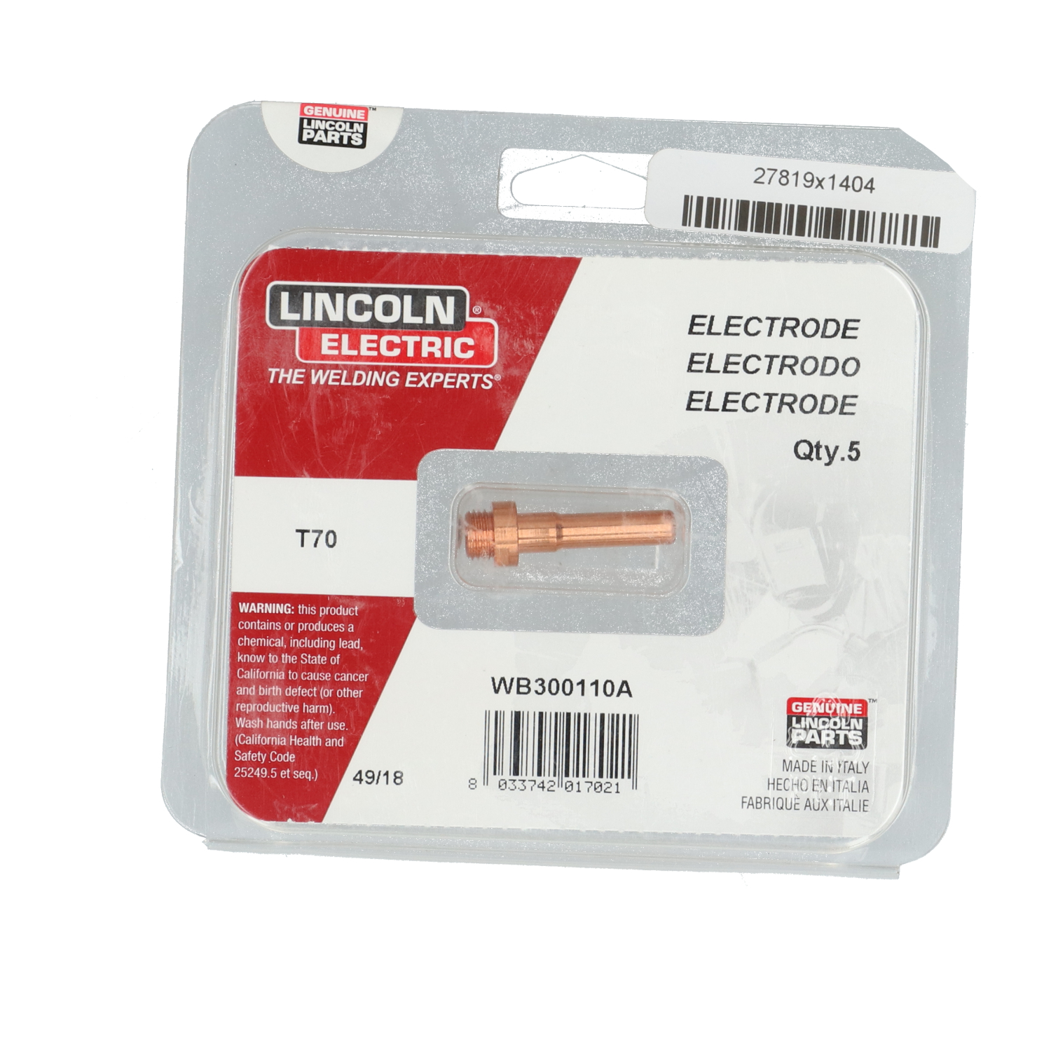 Lincoln Electric WB300110A Maxodeals