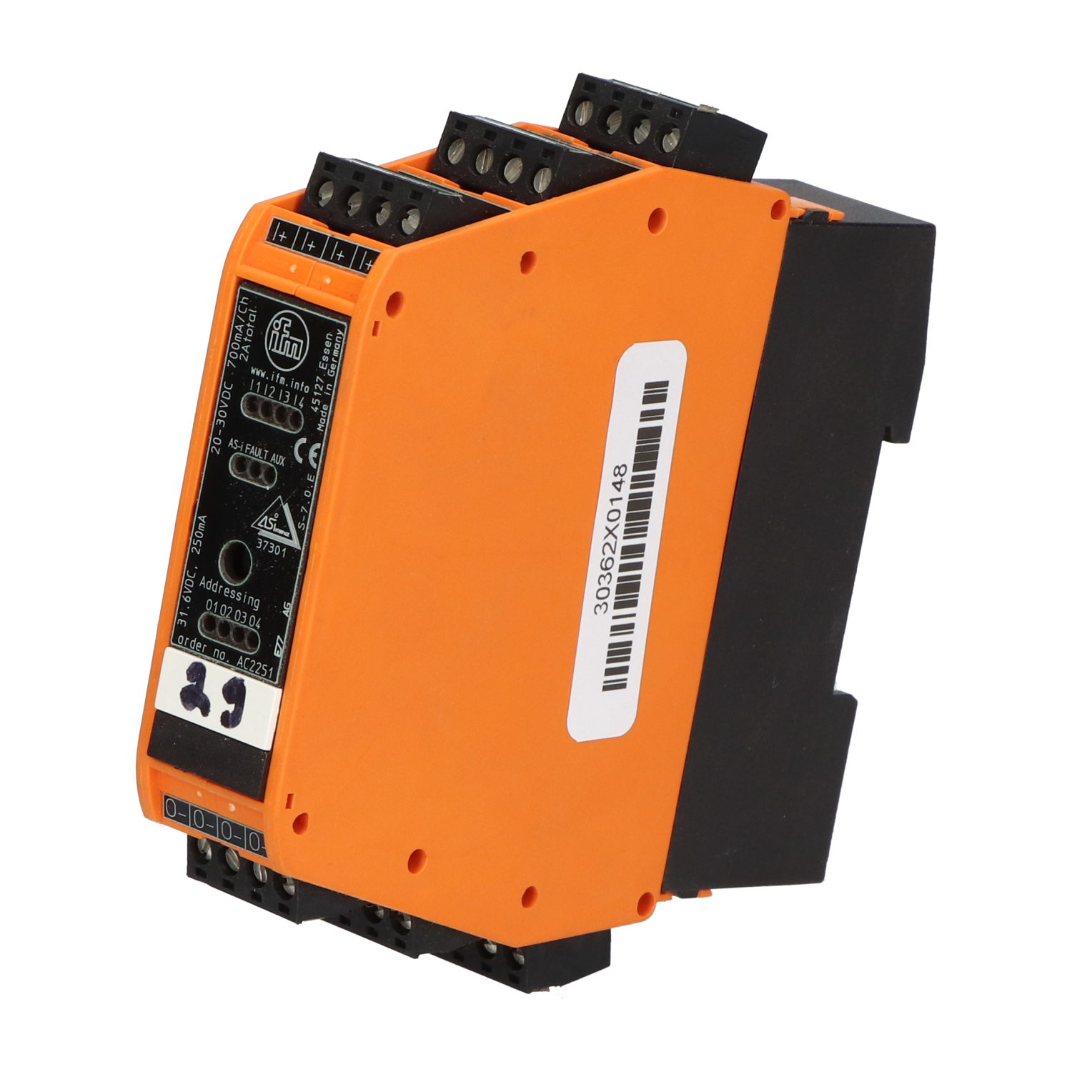 IFM Electronic AC2251 AS-Interface control cabinet module Used UMP