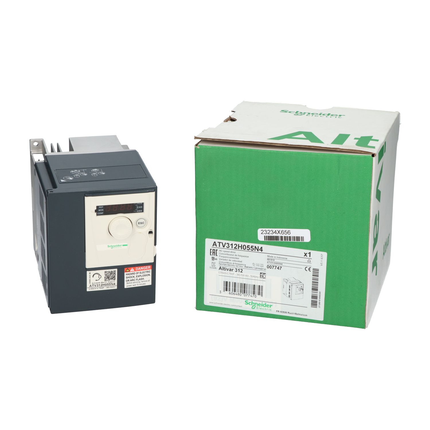Schneider Electric ATV312H055N4 Atv312 0.55Kw 500V Tri New NFP