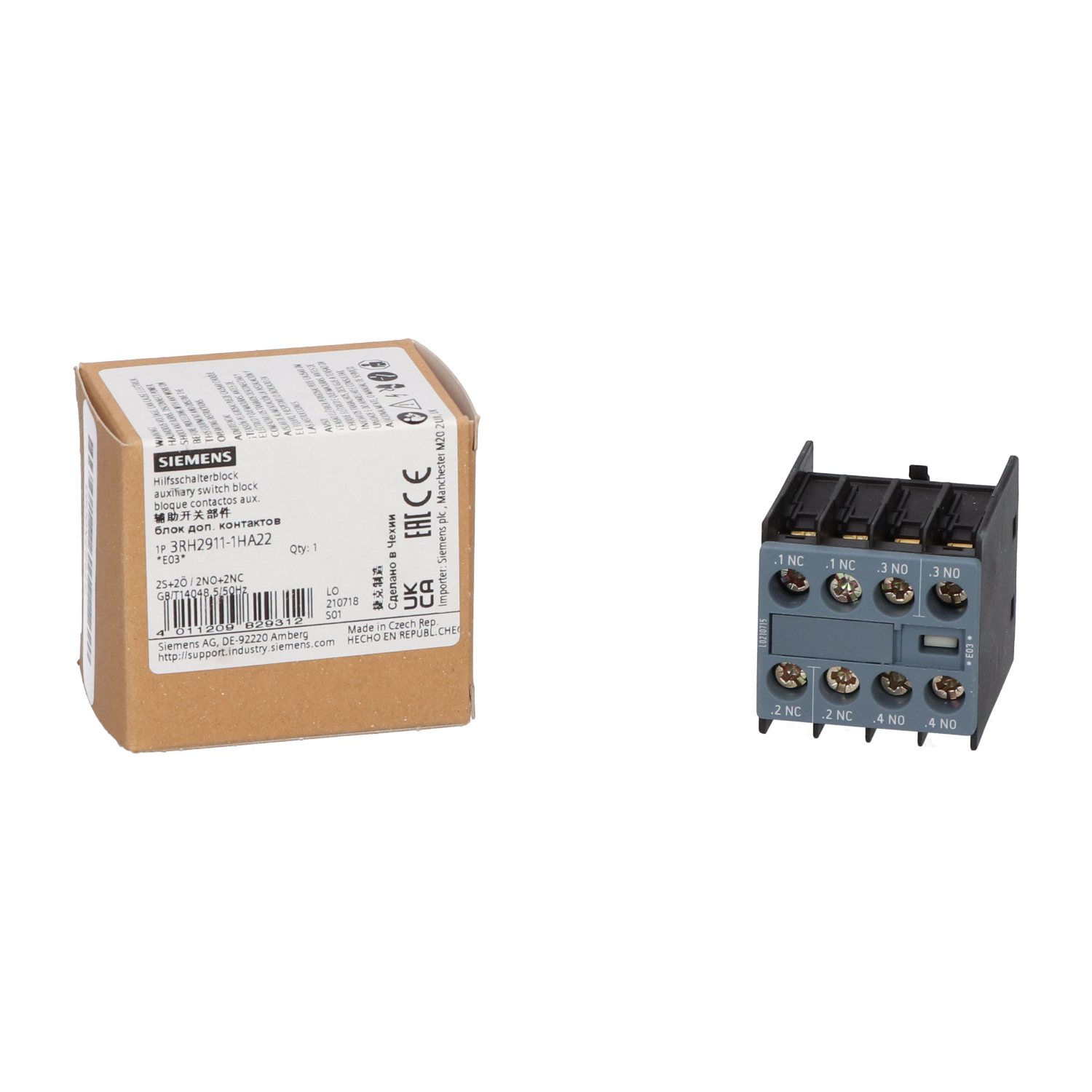 Siemens 3RH2911-1HA22 | Maxodeals
