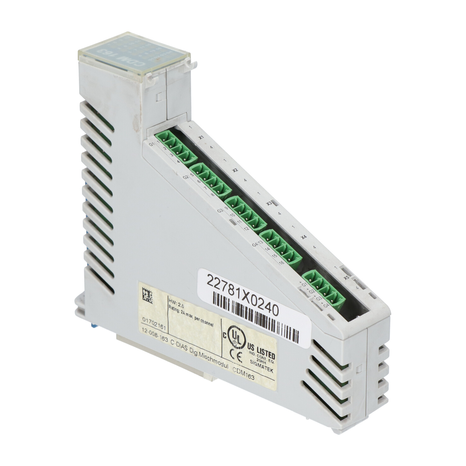 Modulo Sigmatek CDM163 – Usato In Buone Condizioni