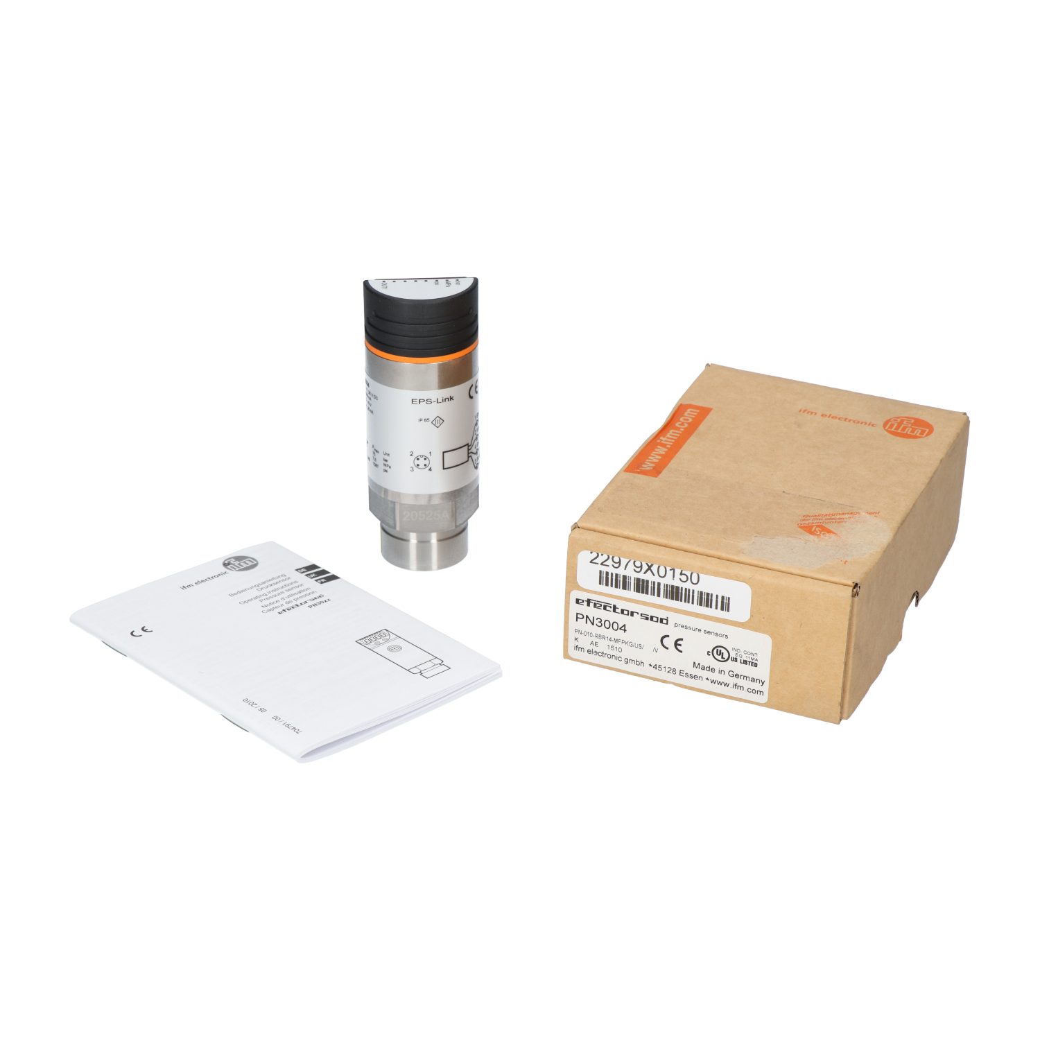 Ifm PN3004 Pressure sensor with display New NFP