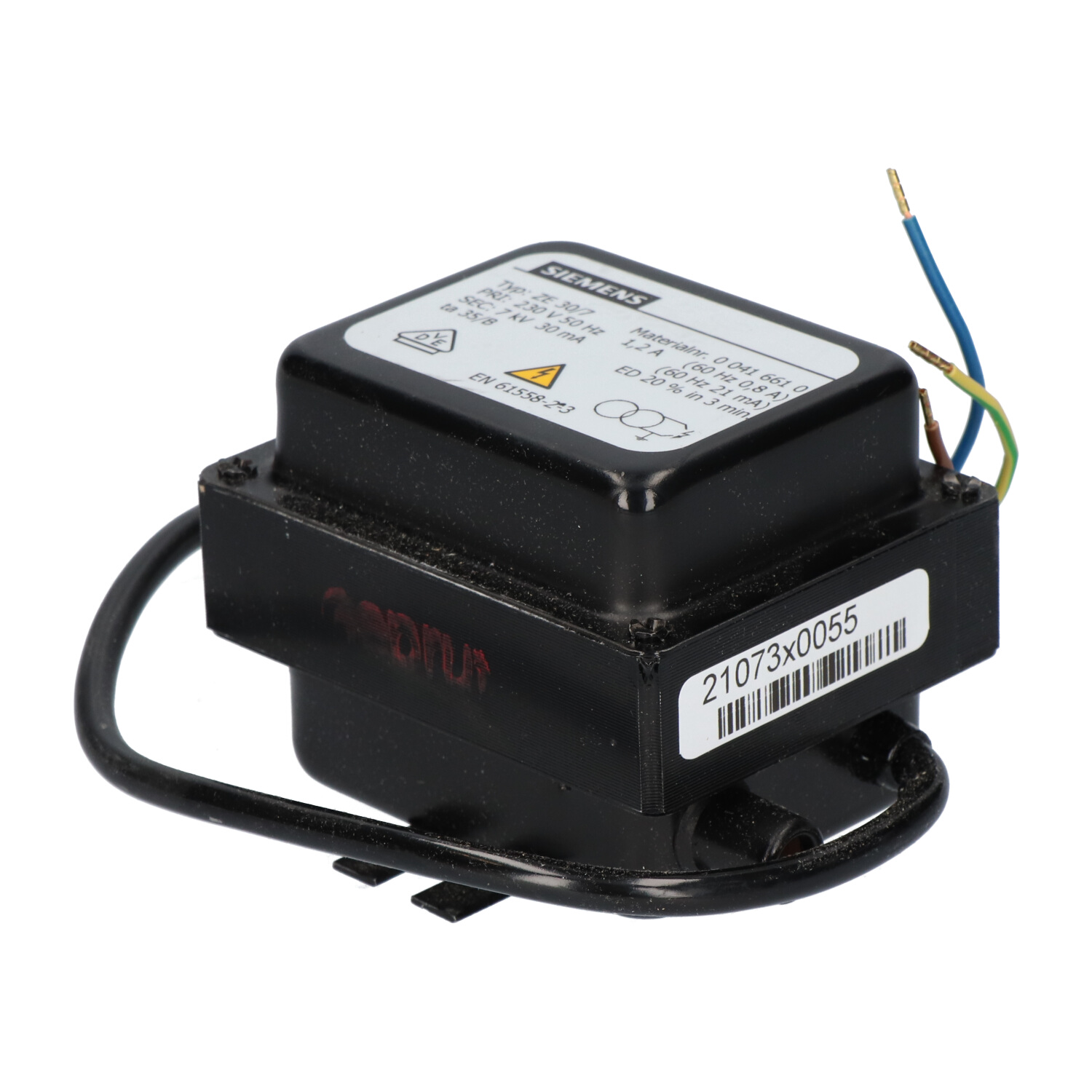 Produktbild von EGTDSFGJA Zündtransformator – Hochspannung 220V, Einpolig Oder Zweipolig, Für Heizungen & Brenner (Modell 052F0040 / 052F0030)