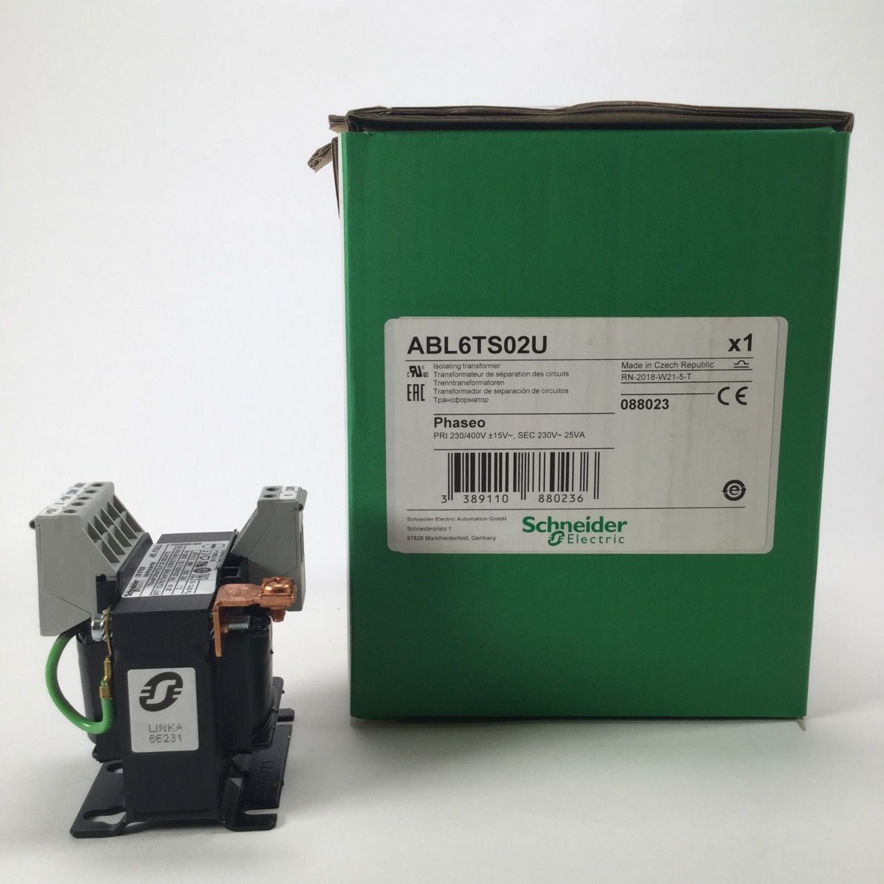 Details about   Schneider Electric ABL6TS02U Isolating transformator Phaseo 230/400V New NFP