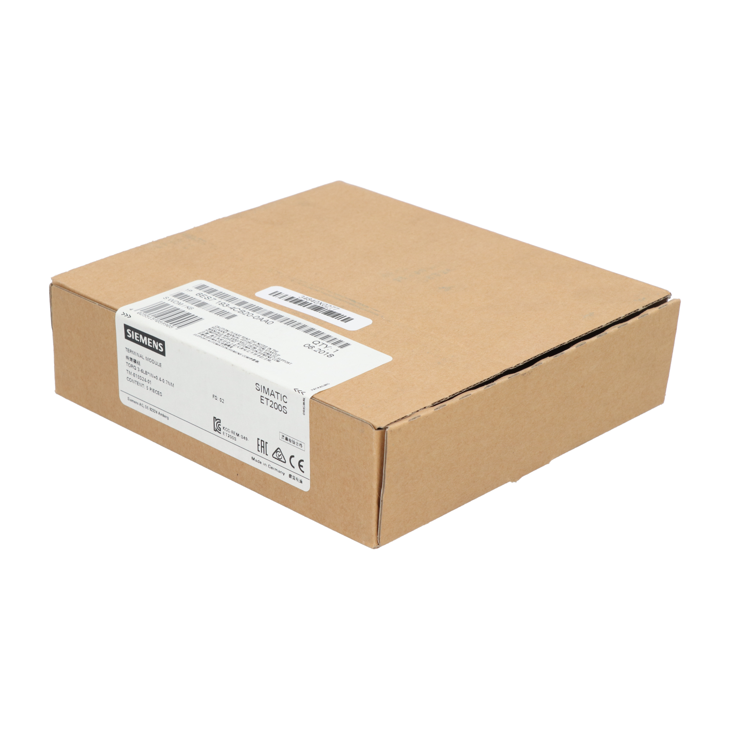 Siemens Modulo Terminale 6ES7193-4CB20-0AA0 TM-E15S24-01 Et 200S