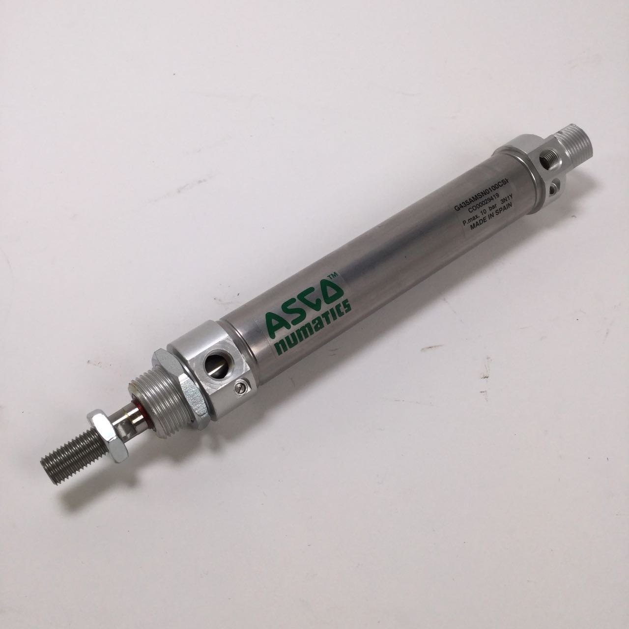 Asco Numatics G435AMSN0100CSH Cylinder Zylinder Bore 25mm Stroke 100mm