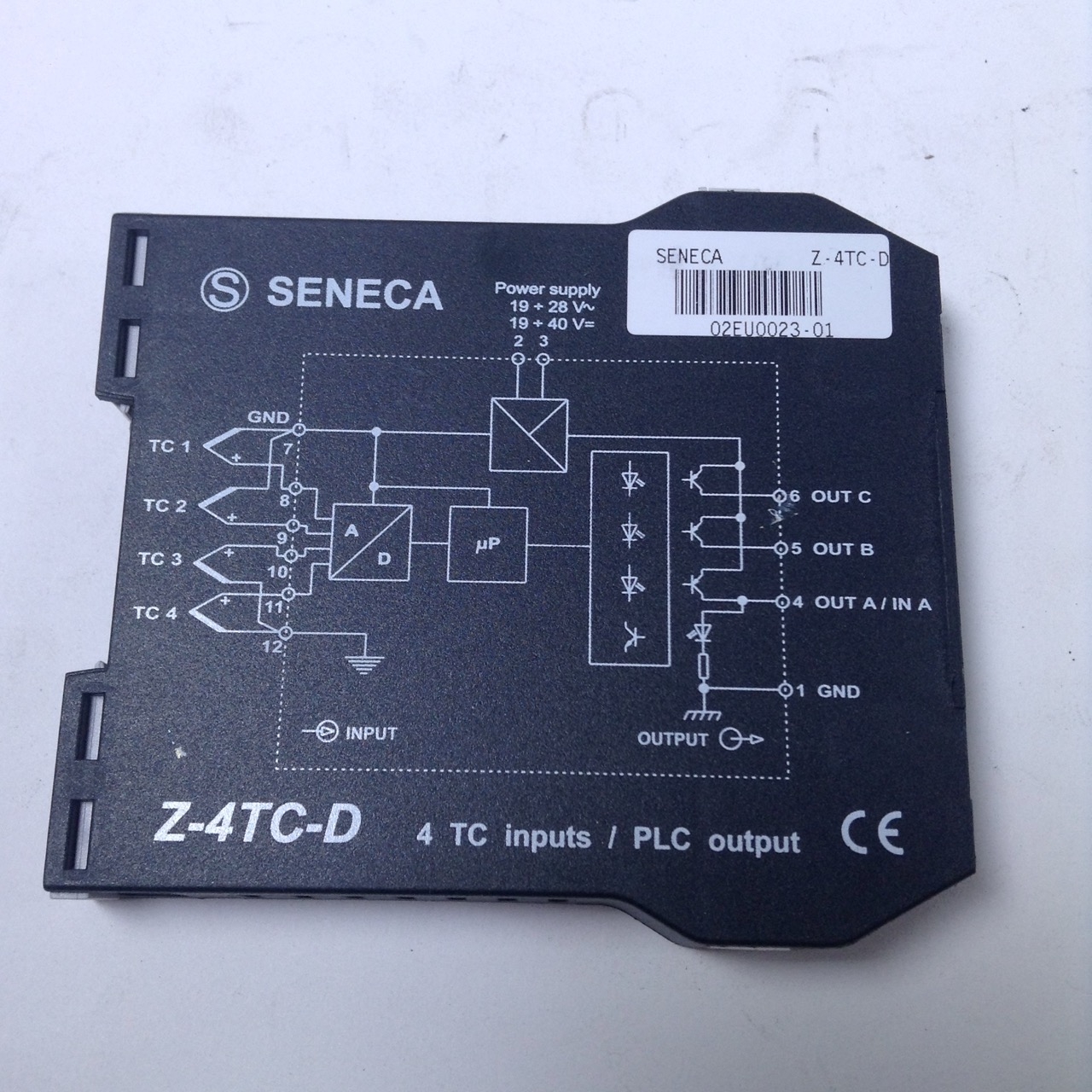 Seneca Z4TCD 4 TC inputs PLC output module NEW NFP