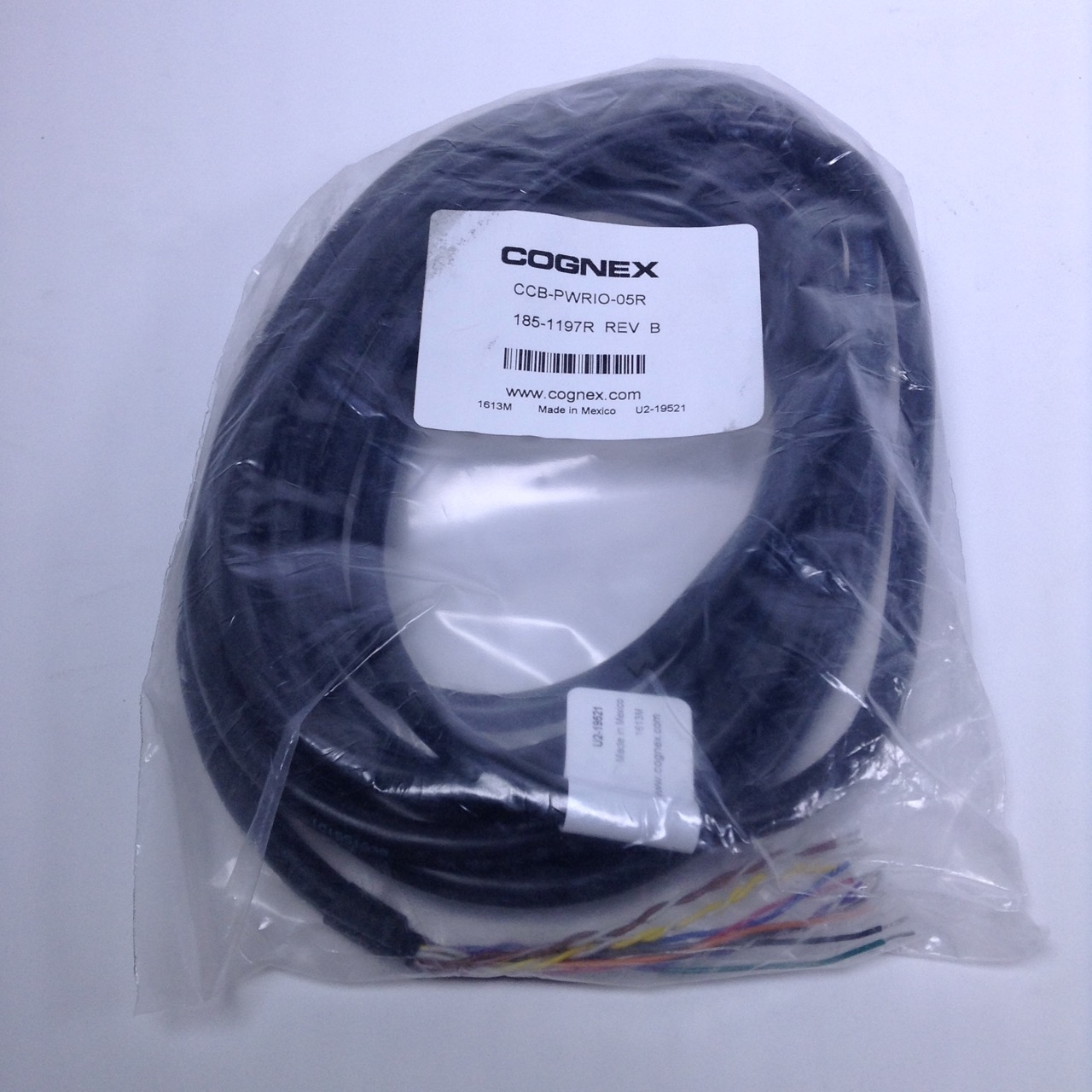 Cognex CCBPWRIO05R Power I/O Cable 1851197R 5M New NFP Sealed