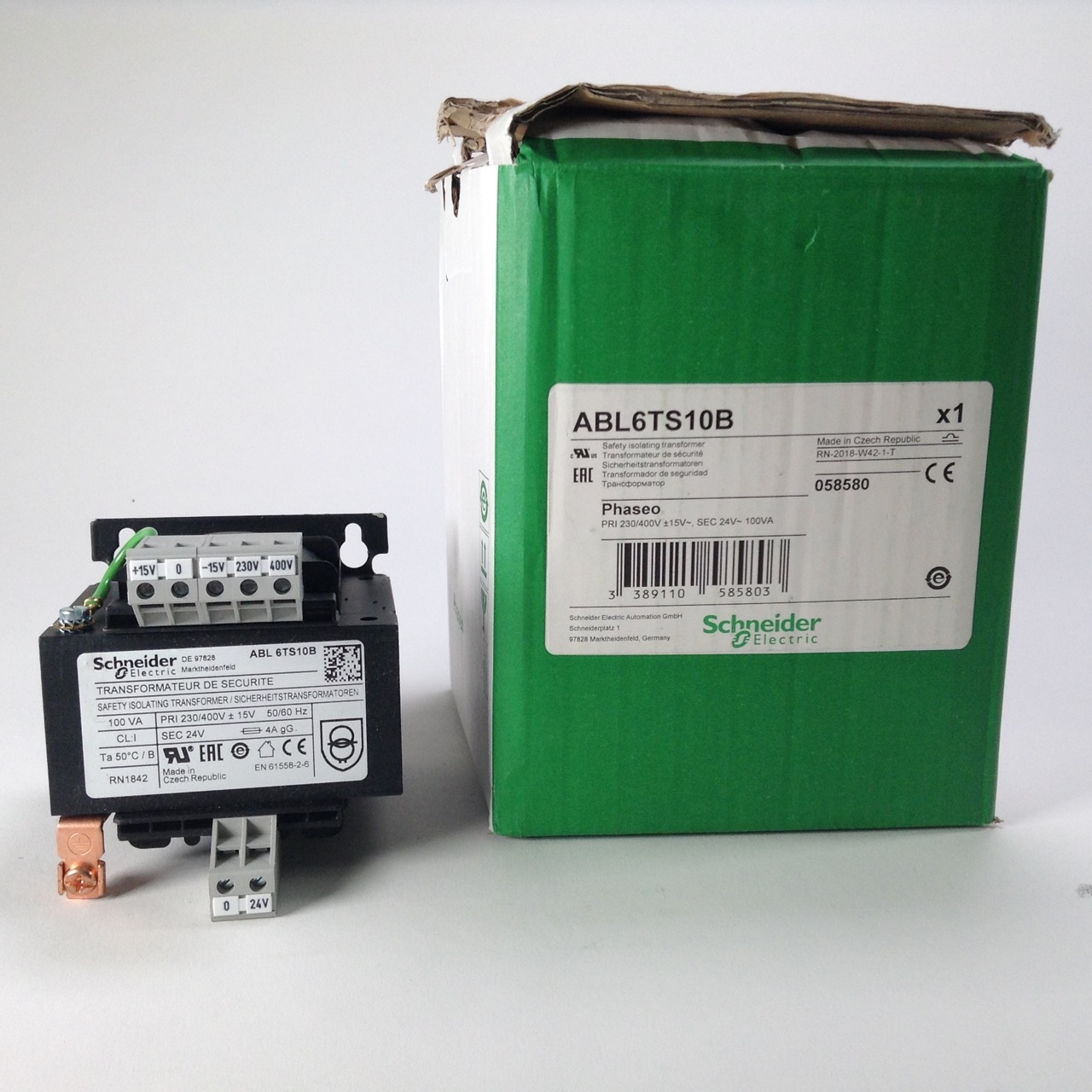 Schneider Electric ABL6TS10B Voltage transformer Phaseo New NFP