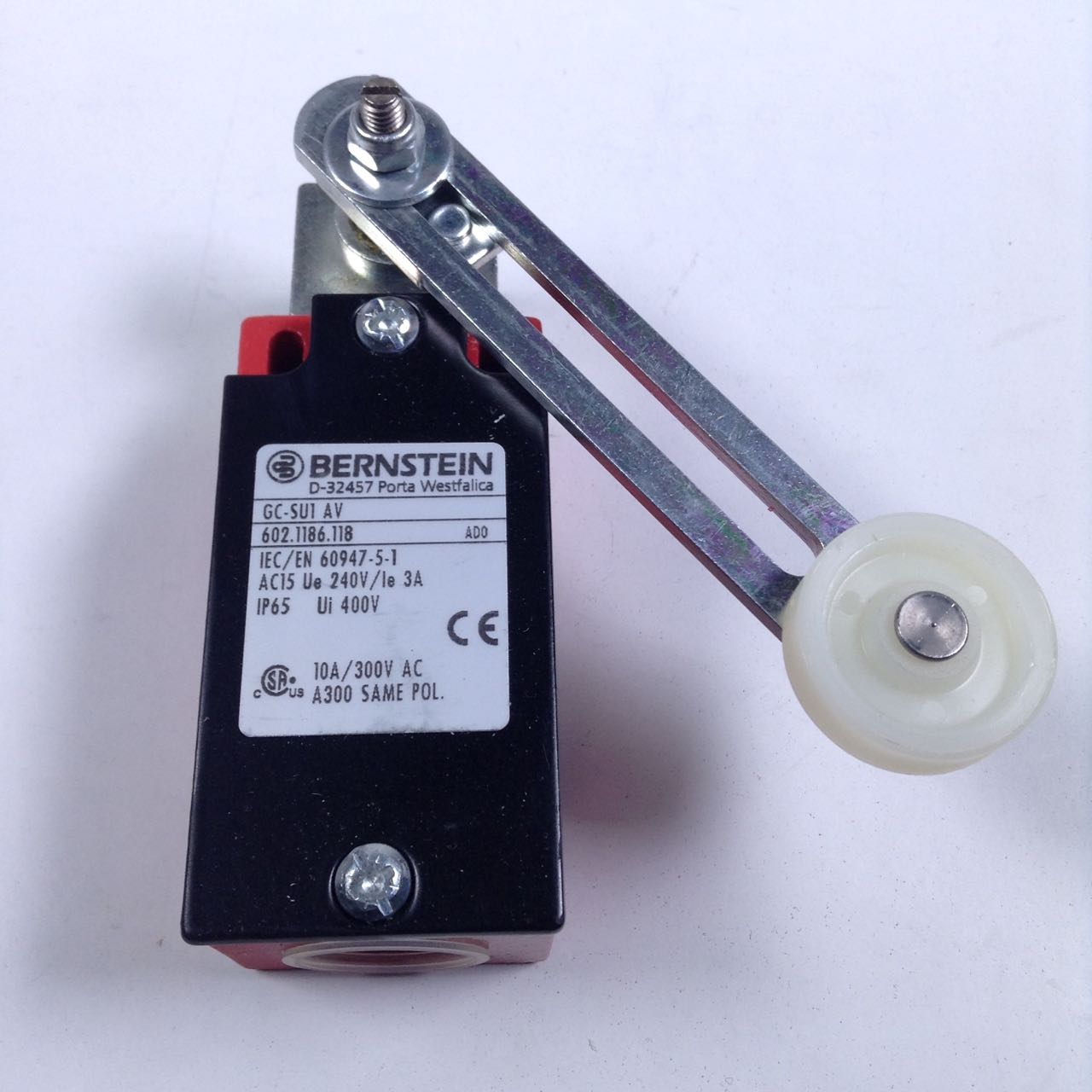 Bernstein GCSU1AV Limit Switch 10A 300Vac IP65 NFP