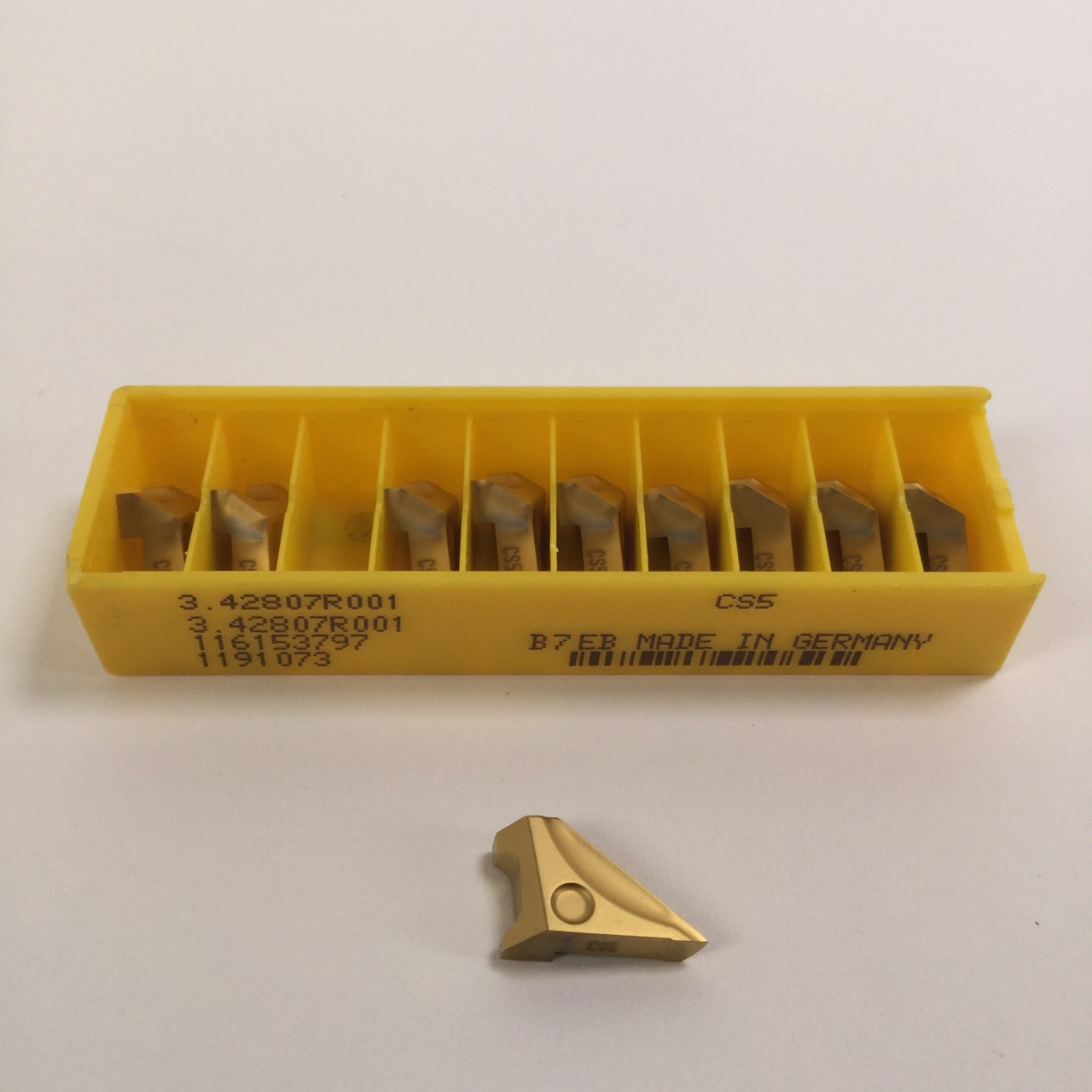 Kennametal 3.42807R001 CS5 Inserts WendeplattenNew NFP (10 pieces)