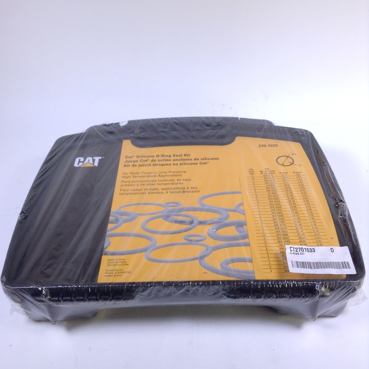 Caterpillar 2701533 silicone Orings Seal kit NEW NFP Sealed