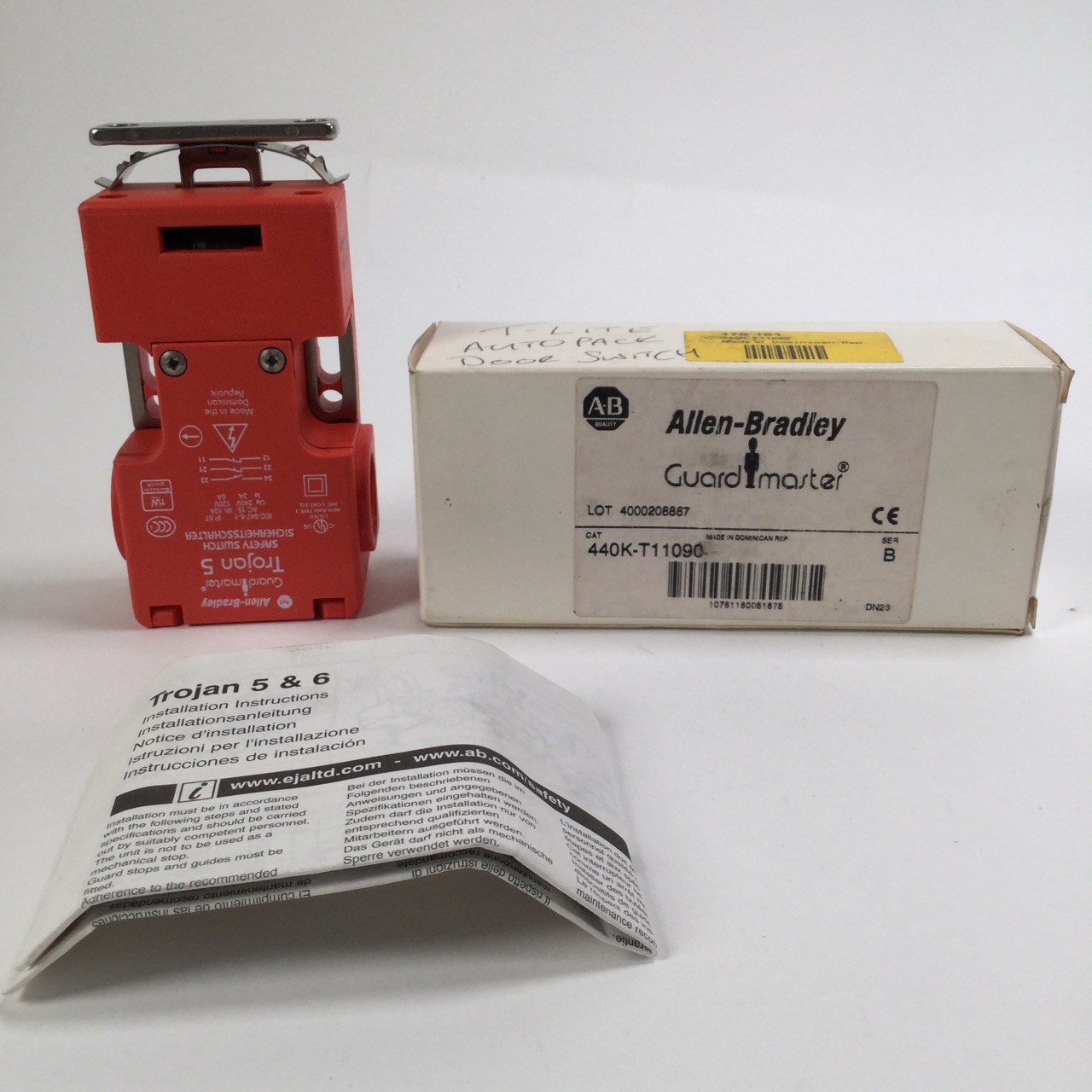 AllenBradley 440KT11090B Safety Switch Trojan 5 serB MSS5 M20 New NFP