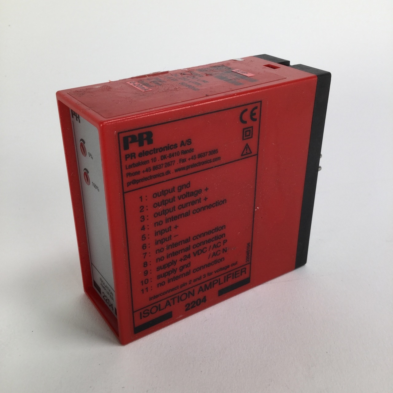 Pr Electronics 2204 Isolation Amplifier 2204 B1P 24V NEW NMP