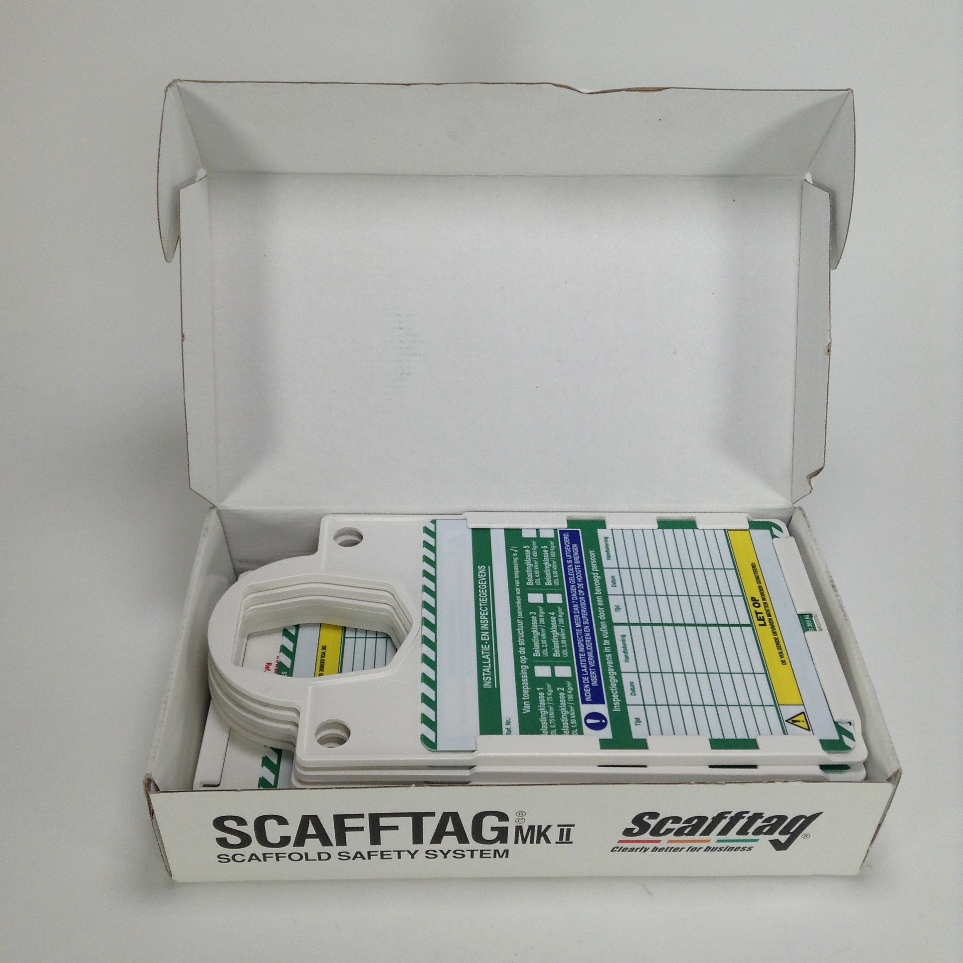 Scafftag SCAFNLSTSHMK2 safety system for racks NEW NFP