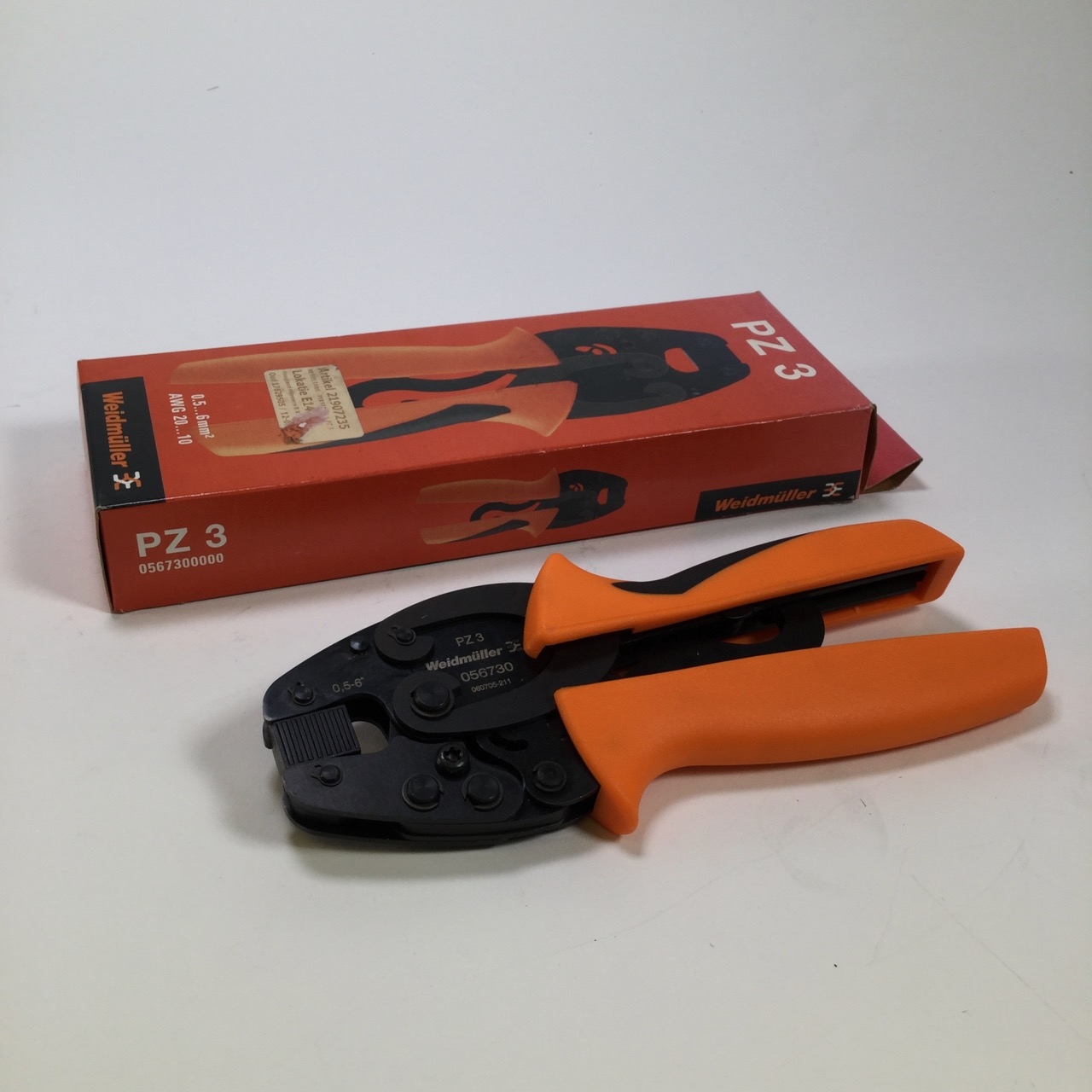 Weidmuller 0567300000 Crimpzange Hand Crimper Tool PZ 3 Nesteltang New NFP