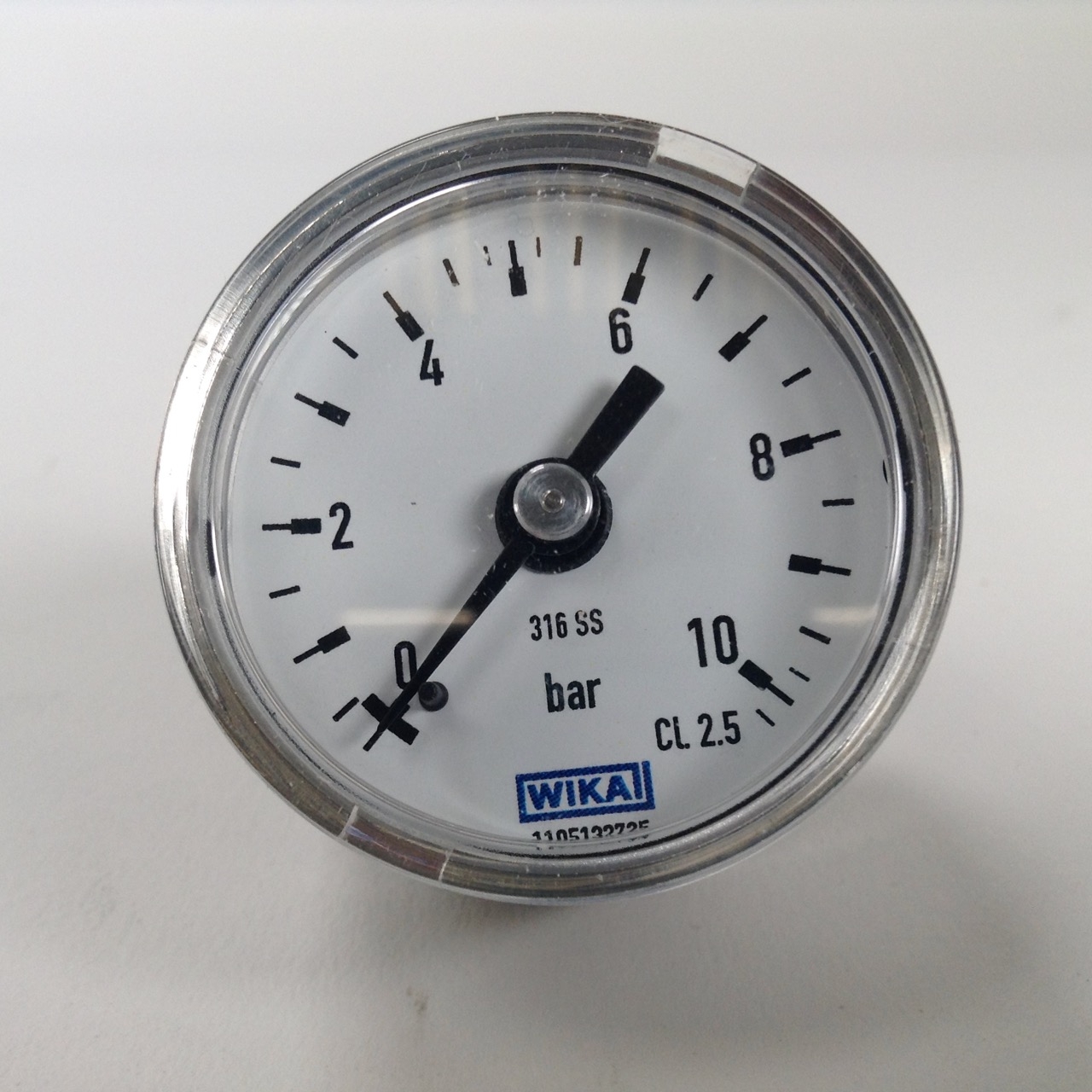Wika 131.11.040 Manometer Pressure Gauge Druckanzeige 010Bar New NFP